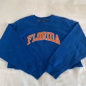 Blue Florida  Crewneck Sweater Sweatshirt